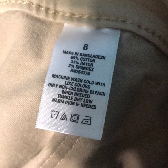 Aeropostale High Rise Midi Shorts - Picture 6 of 6